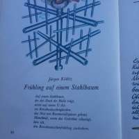 Auch meine Werkhalle zitscherte mir Frühlingspoesie